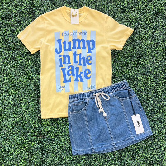 Jump in the Lake tee