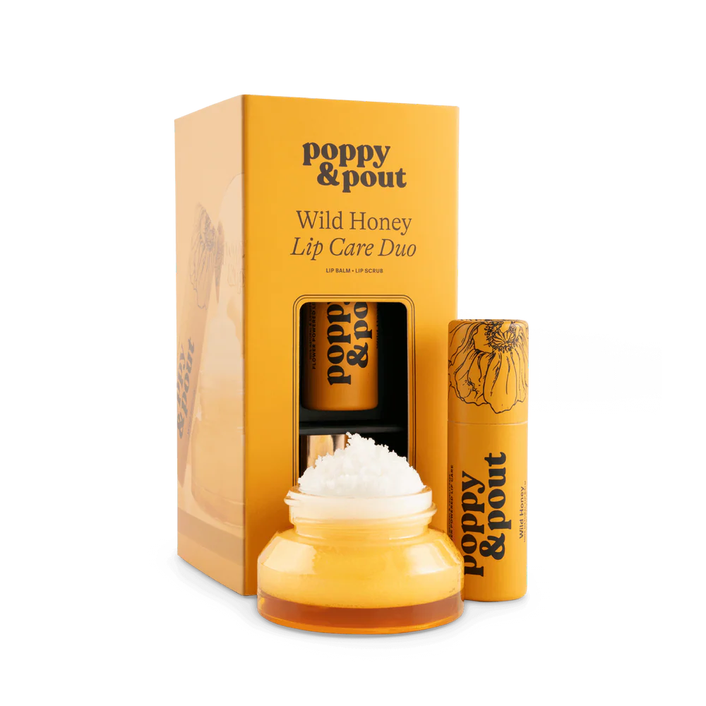 Poppy + Pout Lip Care Duo