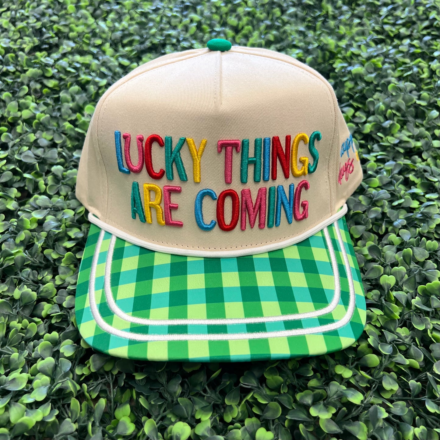 Lucky Things Are Coming Hat