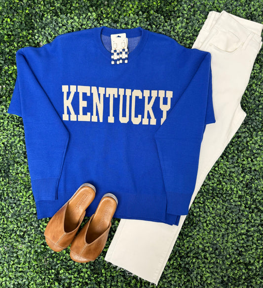 Wild Kentucky Blue Sweater