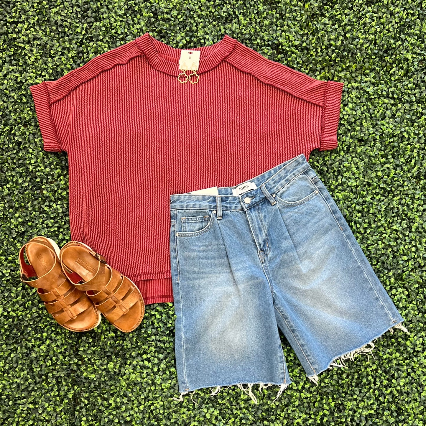 Staple Ribbed Top