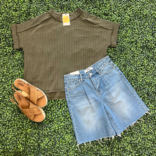 Staple Ribbed Top