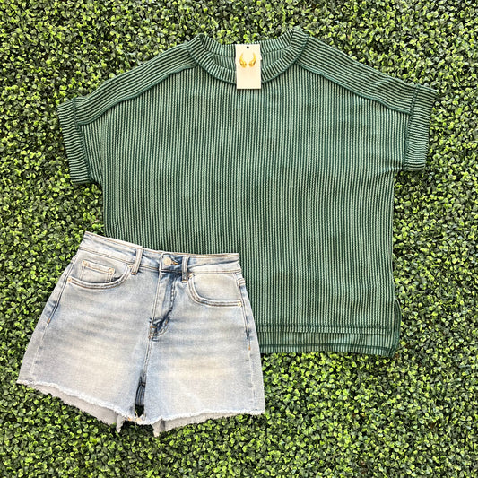 Staple Ribbed Top