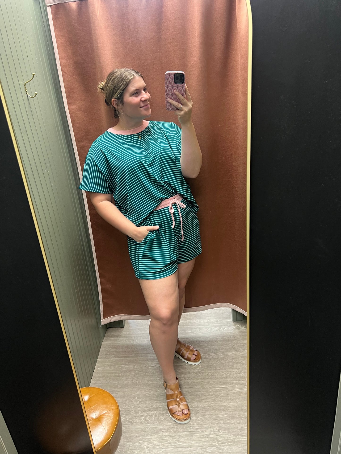 Striped Lux Set Top