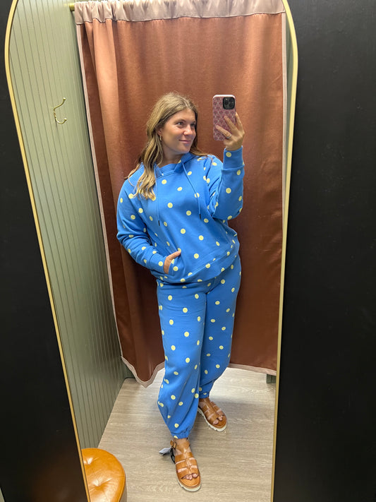 P+P Polka Dot Hoodie