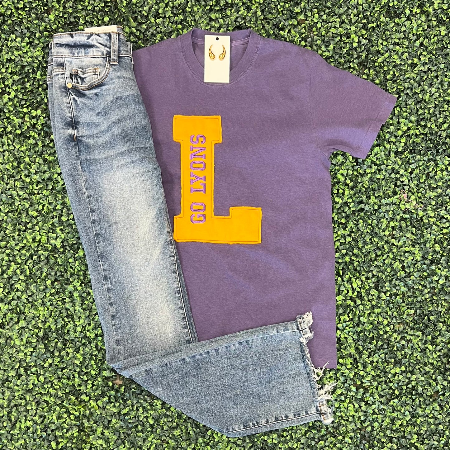 Go Lyons Applique Tee