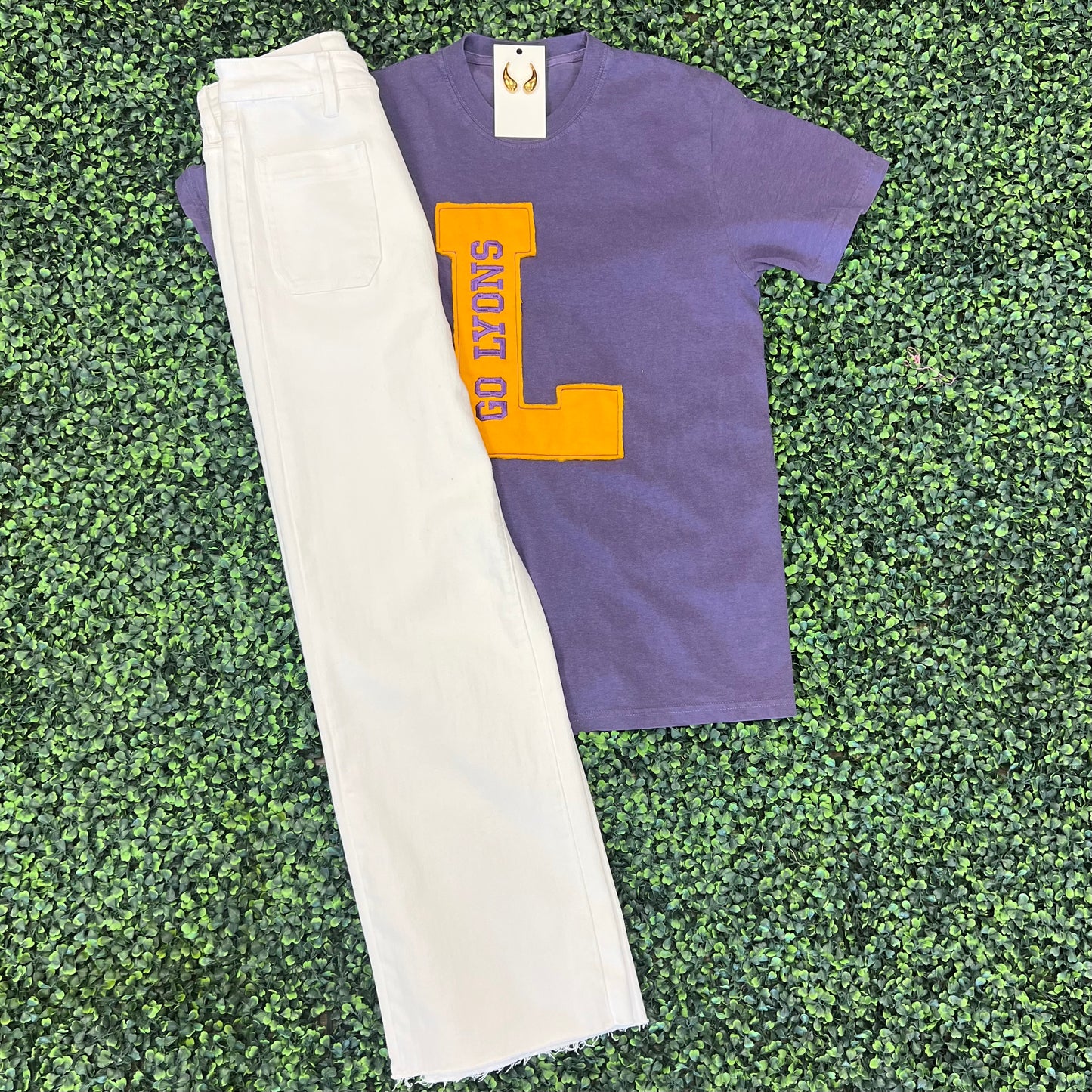 Go Lyons Applique Tee