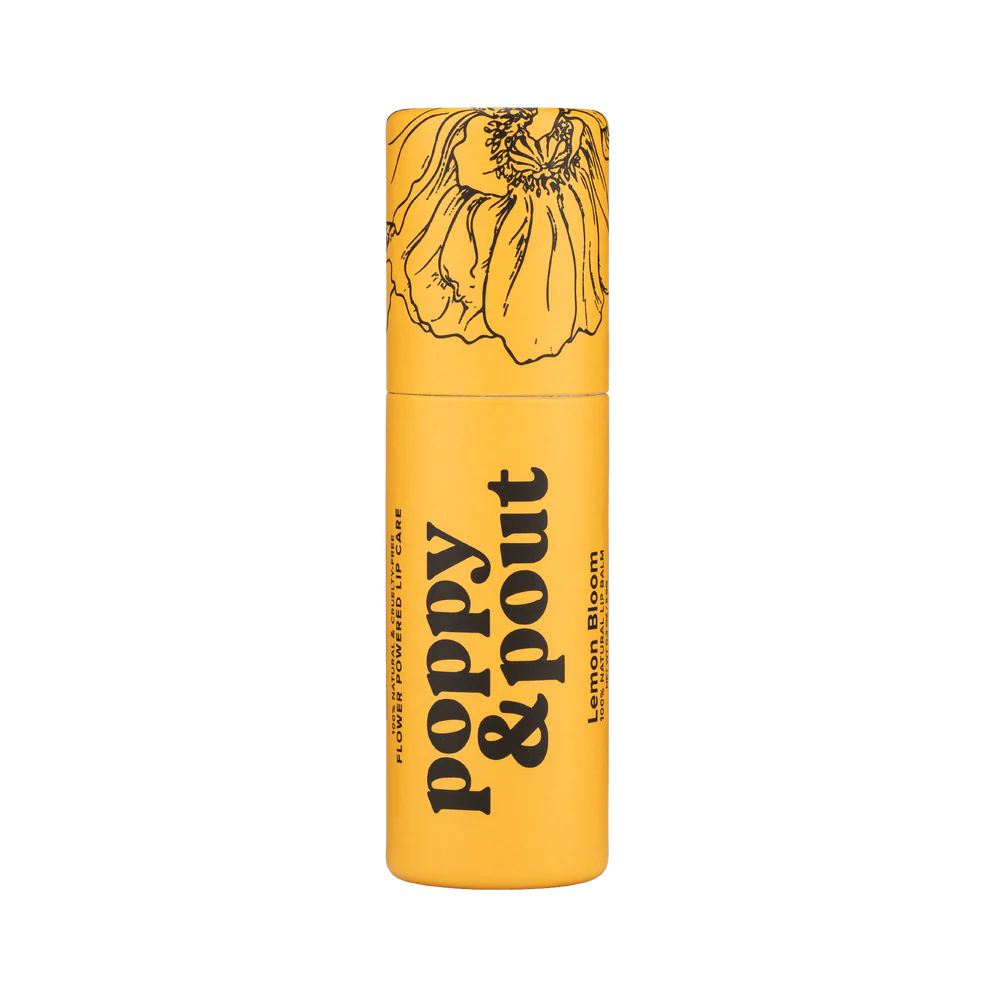 Poppy & Pout Lip Balm : Lemon Bloom