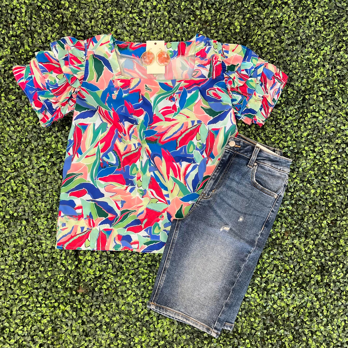 Bermuda Denim Shorts