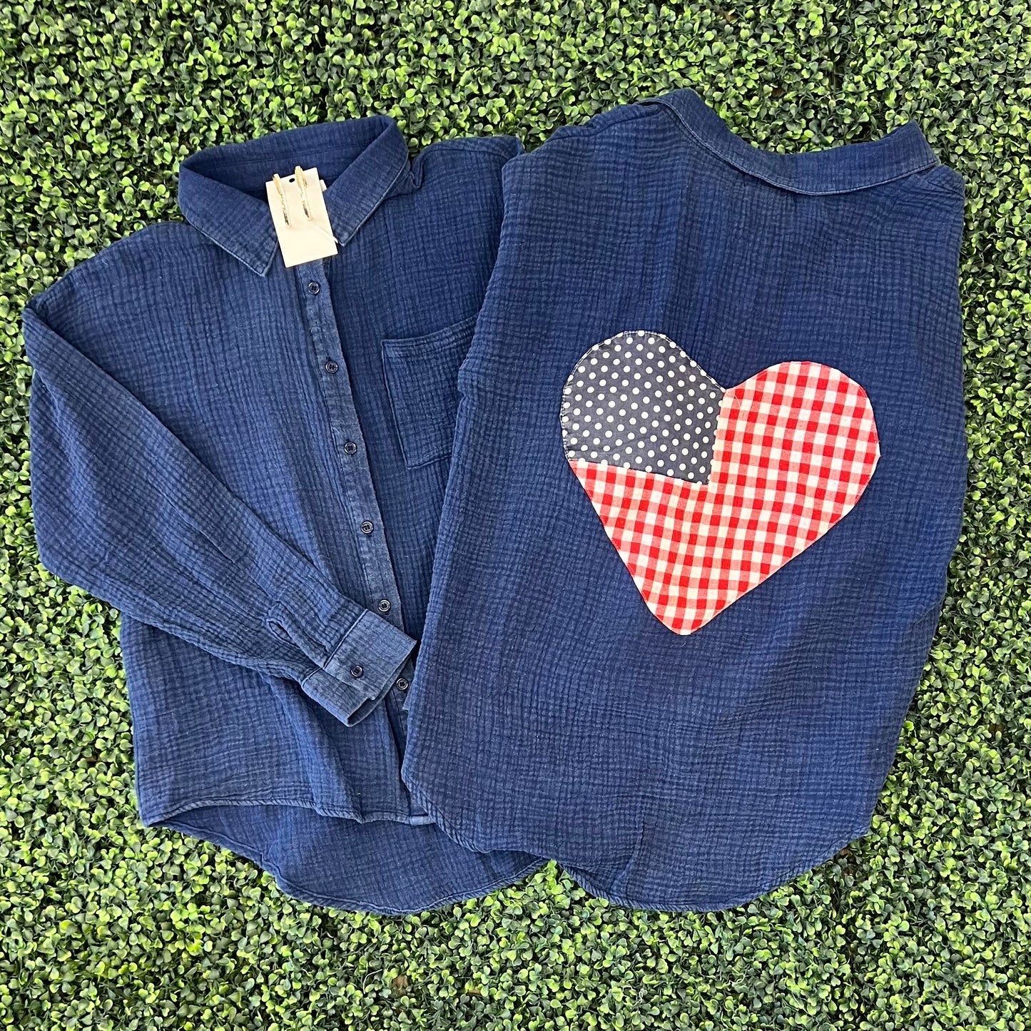 Patchwork Magic Gauze Top