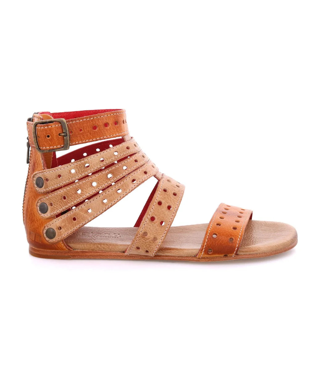 BedStu Artemis M Pecan Oats Rustic Sandals