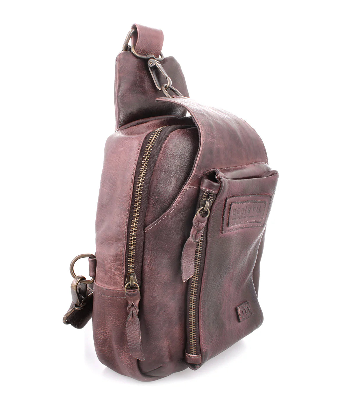 BedStu Beau Teak Rustic Sling Crossbody