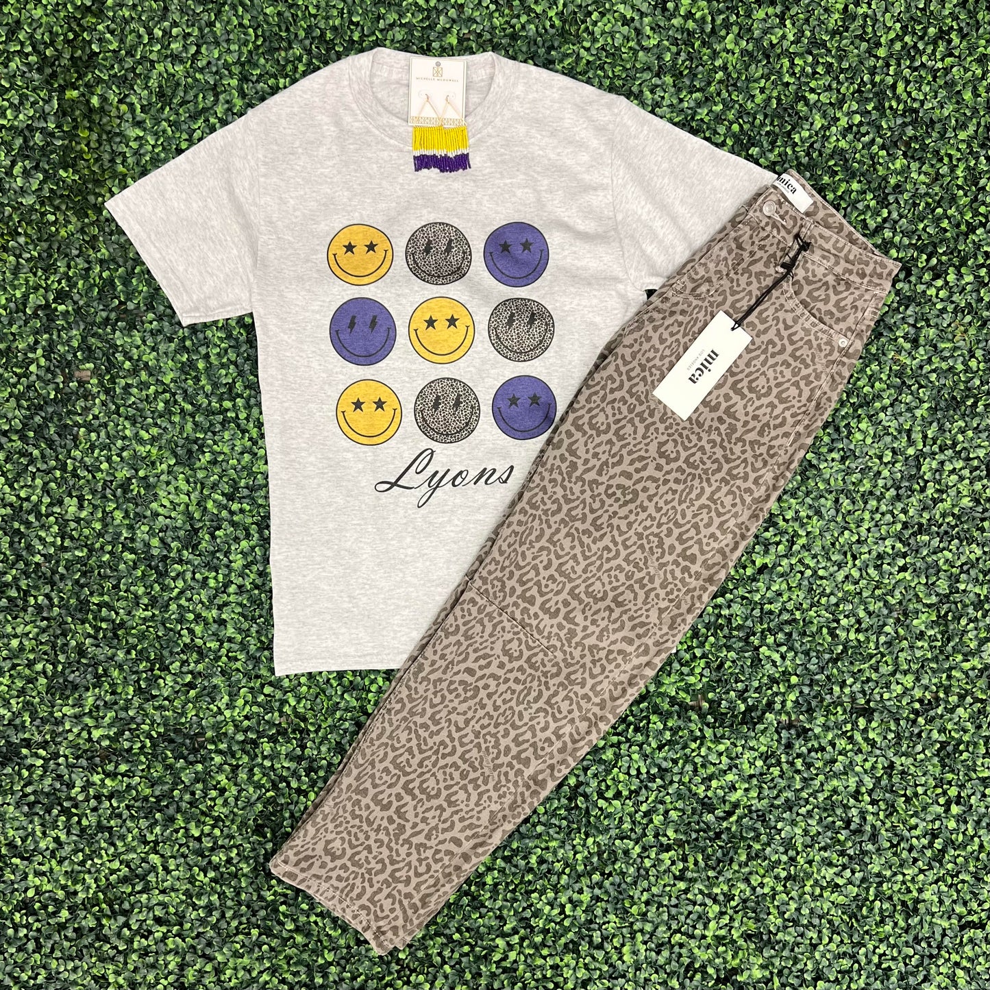 Mica HR Straight Tummy Tuck Animal Print