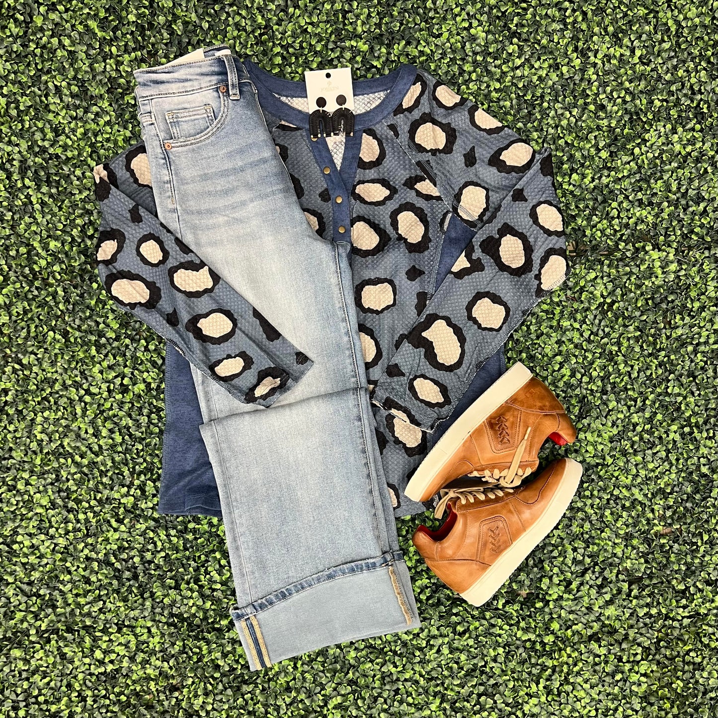 Staple Cheetah Top