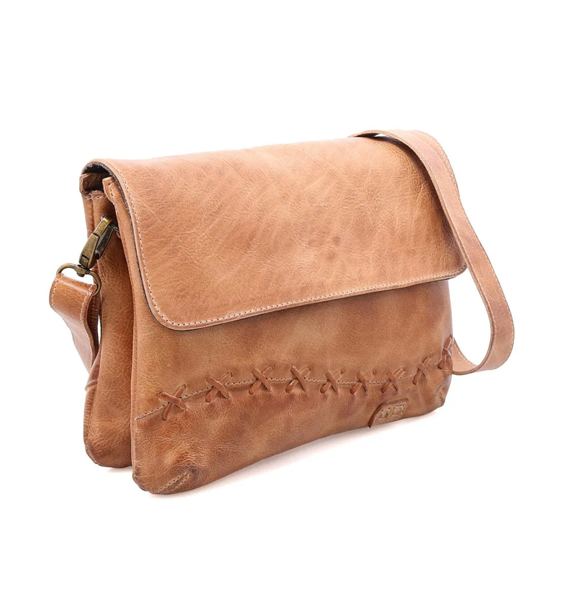 BedStu Cleo Tan Rustic Bag