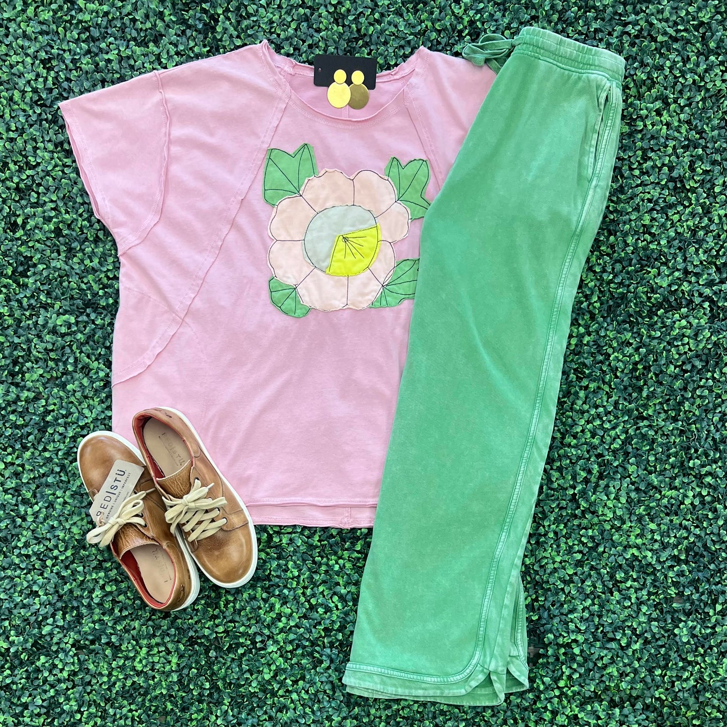 Pink Floral Top