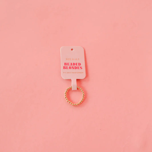 Beaded Blondes Ella Ring