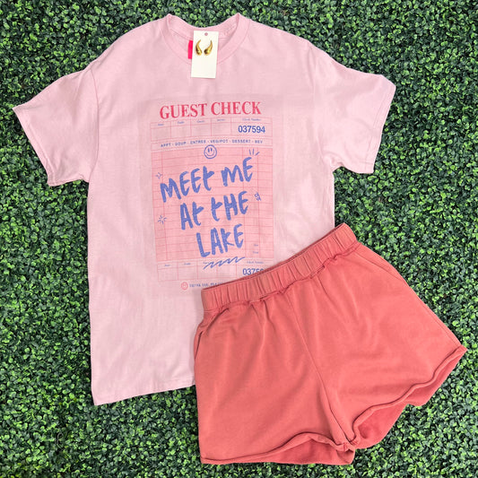 Guest Check Lake Tee