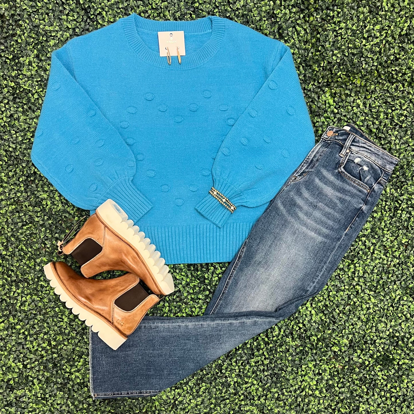 Heart Dot Sweater