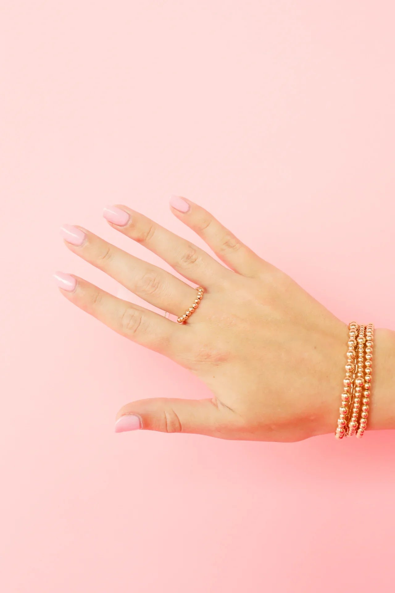 Beaded Blondes Lauren Ring