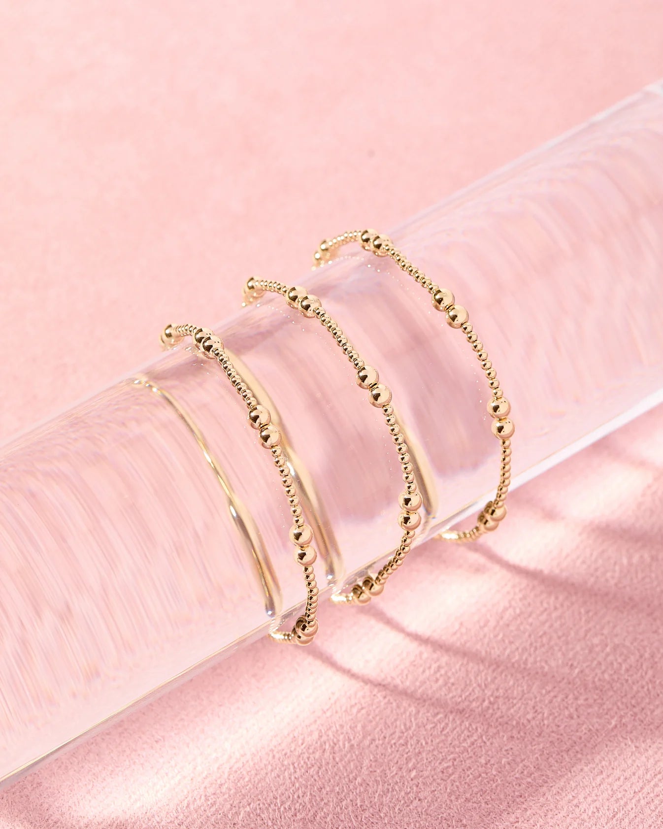Beaded Blondes Leah Gold Bracelet