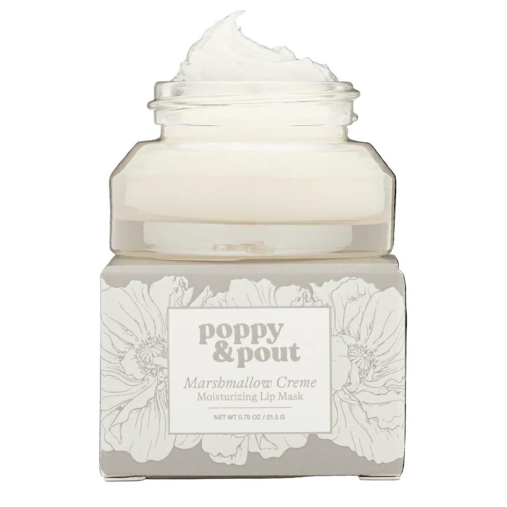Poppy & Pout Original Lip Mask : Marshmallow Creme