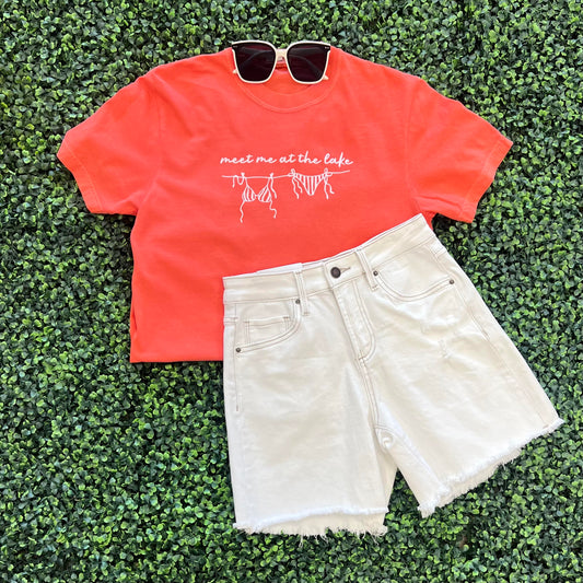Meet Me At The Lake Comfort Colors Tee