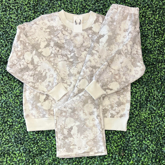 Muted Floral Pants