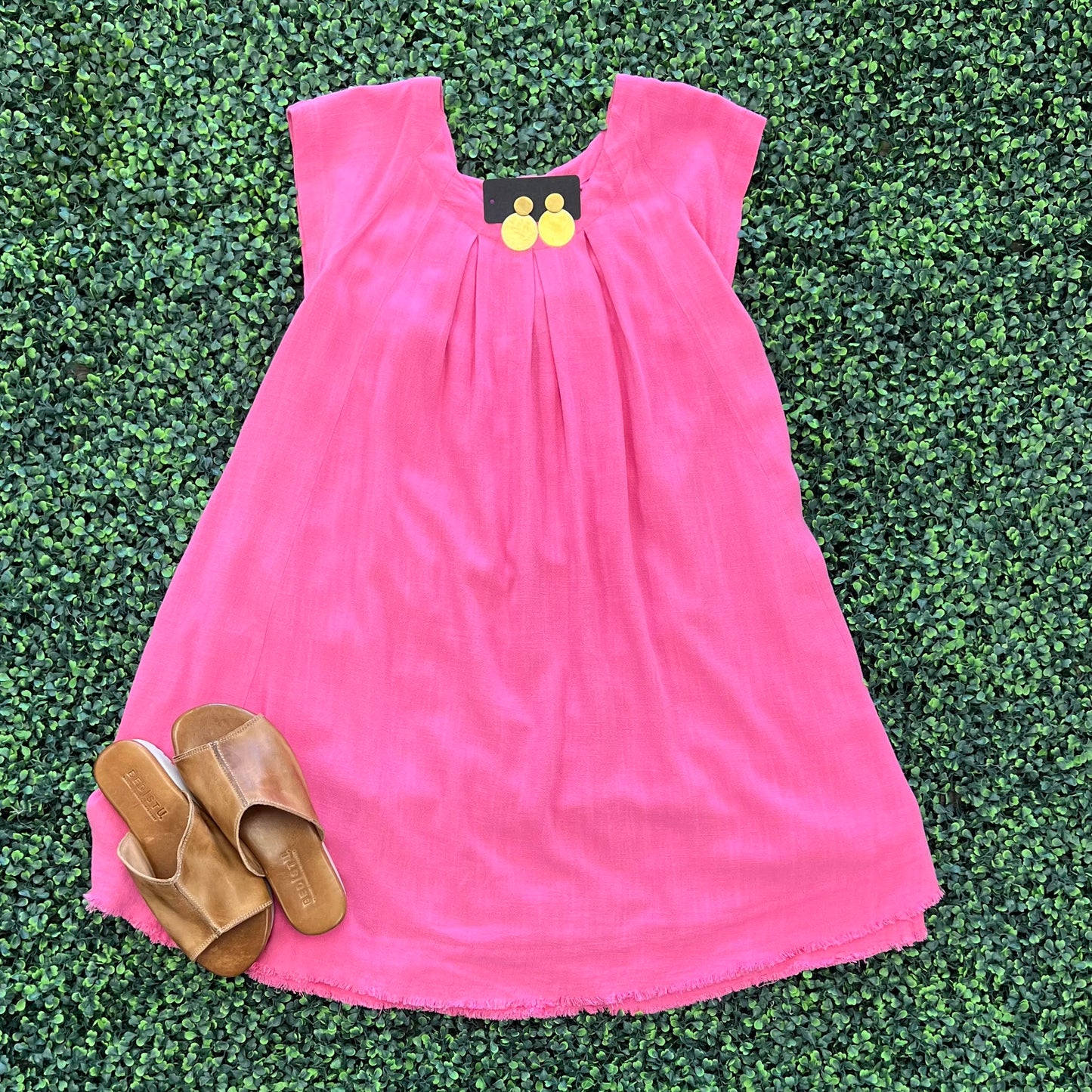 Pink Pocket Dress