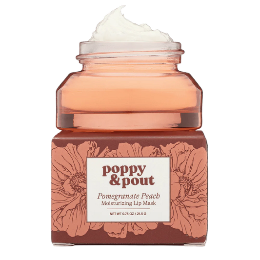 Poppy & Pout Original Lip Mask : Pomegranate Peach