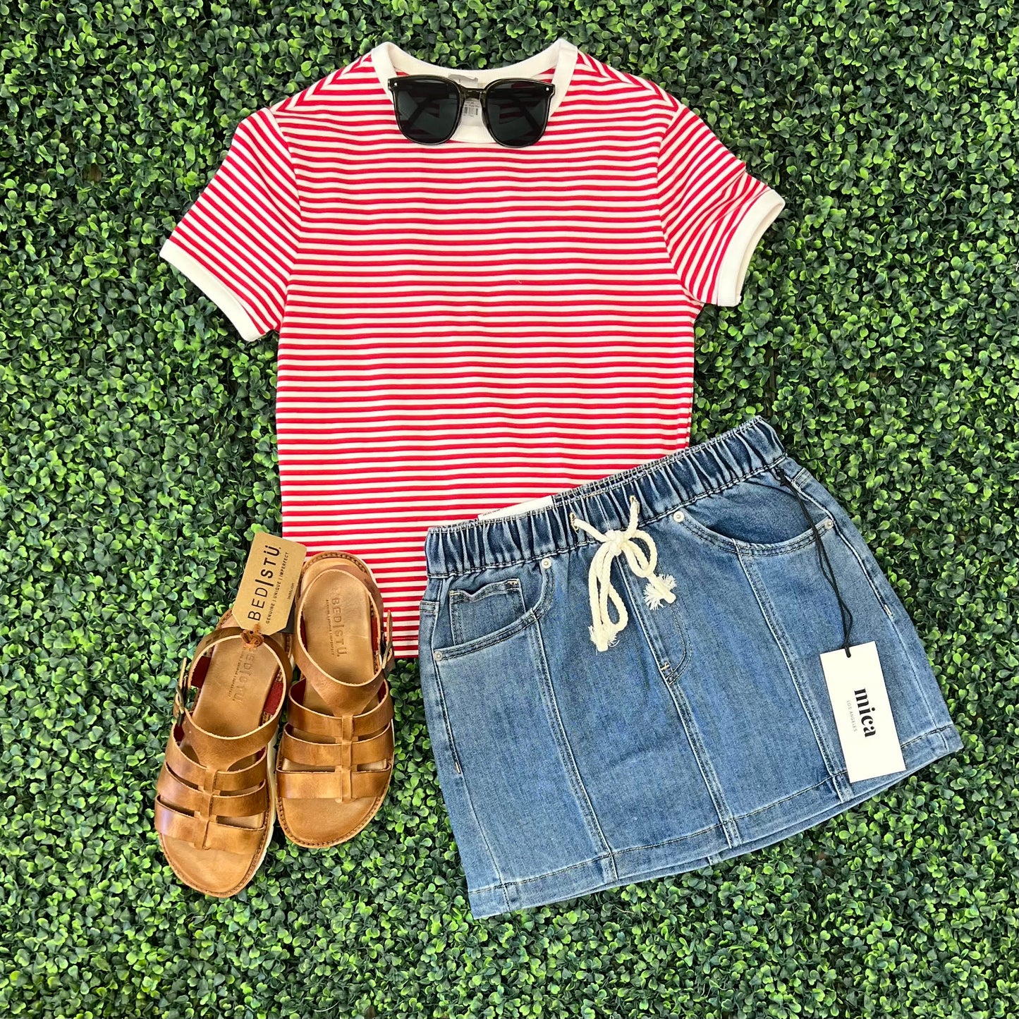 Mica Staple Jean Skirt