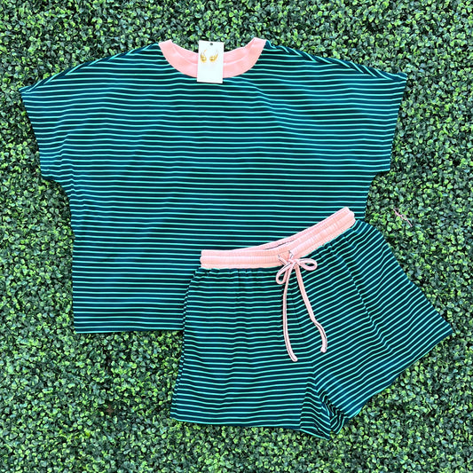 Striped Lux Set Top